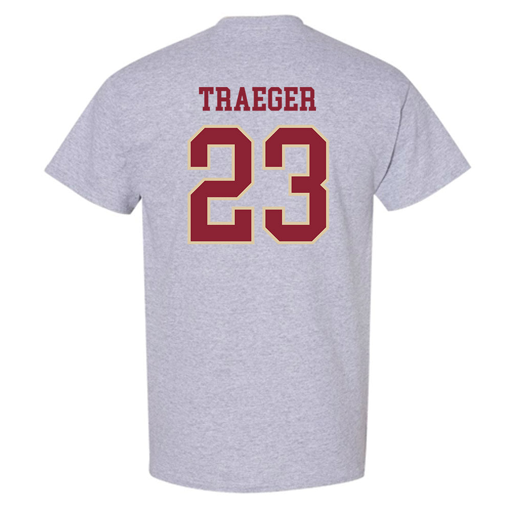 Boston College - NCAA Men's Ice Hockey : Will Traeger - Sports Shersey T-Shirt