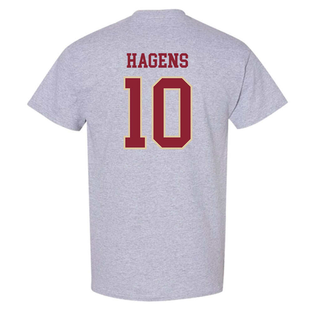 Boston College - NCAA Men's Ice Hockey : James Hagens - Sports Shersey T-Shirt-1