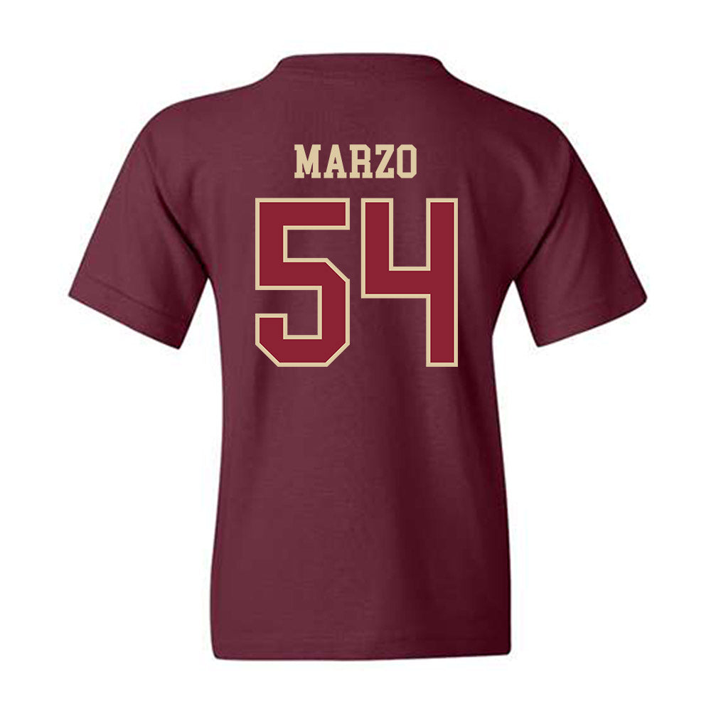 Boston College - NCAA Baseball : Ethan Marzo - Youth T-Shirt-1