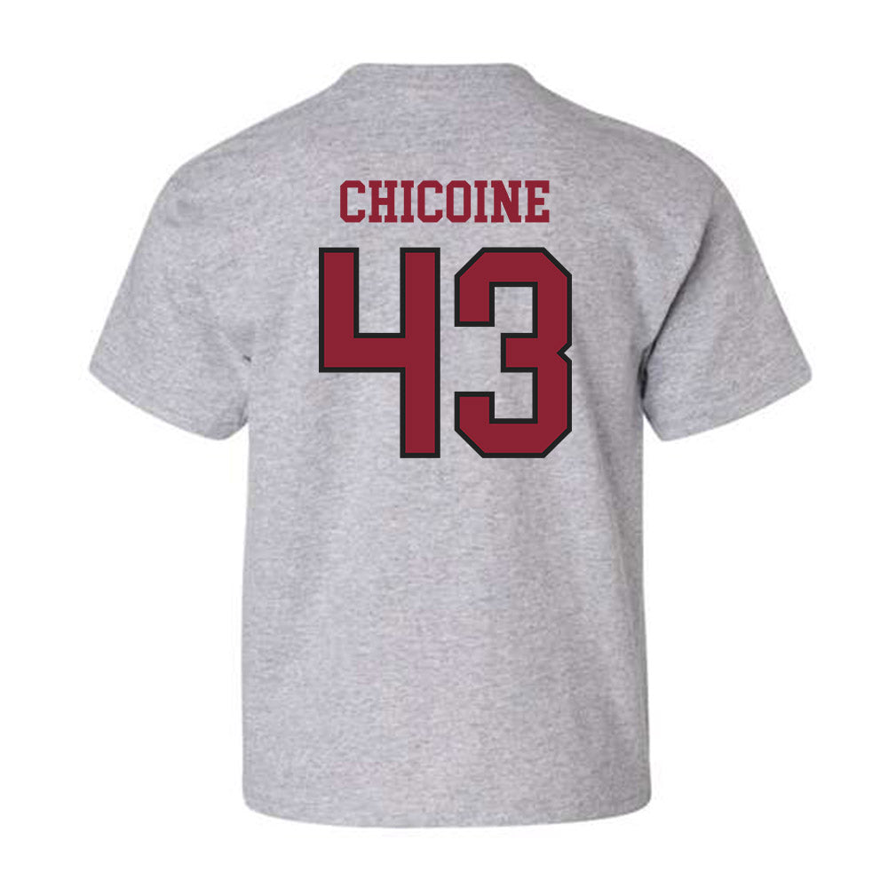 Boston College - NCAA Baseball : Bobby Chicoine - Youth T-Shirt Sports Shersey