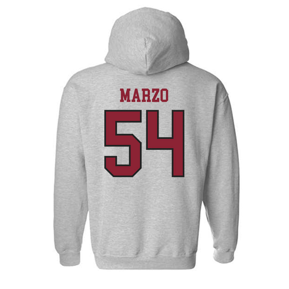 Boston College - NCAA Baseball : Ethan Marzo - Hooded Sweatshirt-1