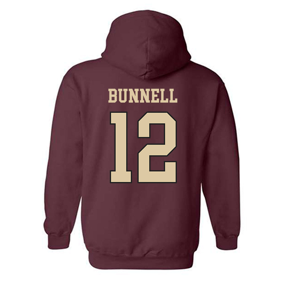 Boston College - NCAA Softball : Carly Bunnell - Sports Shersey Hooded Sweatshirt-1