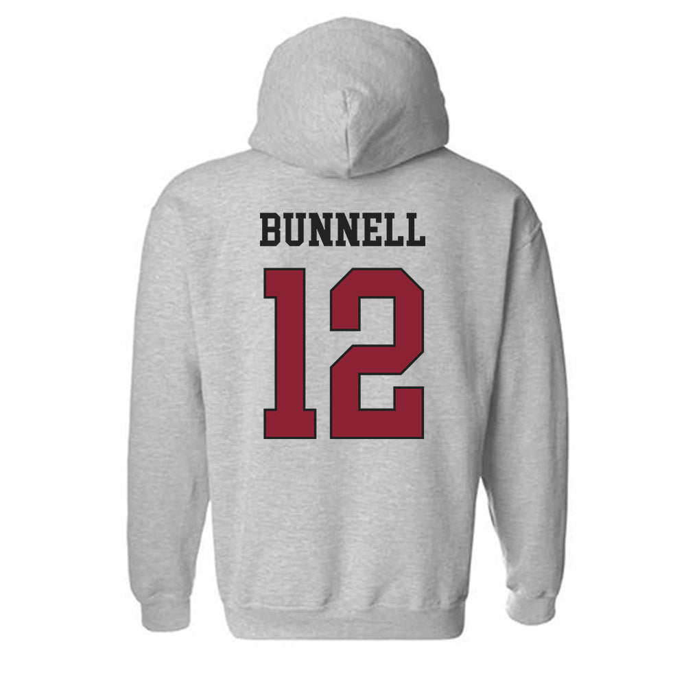 Boston College - NCAA Softball : Carly Bunnell - Sports Shersey Hooded Sweatshirt-1