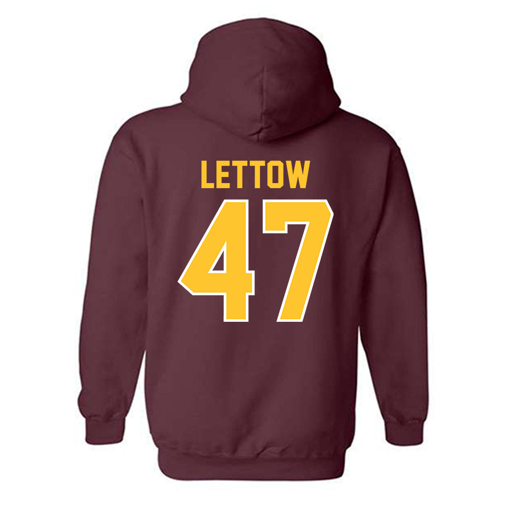 Arizona State - NCAA Baseball : Rohan Lettow - Sports Shersey Hooded Sweatshirt-1