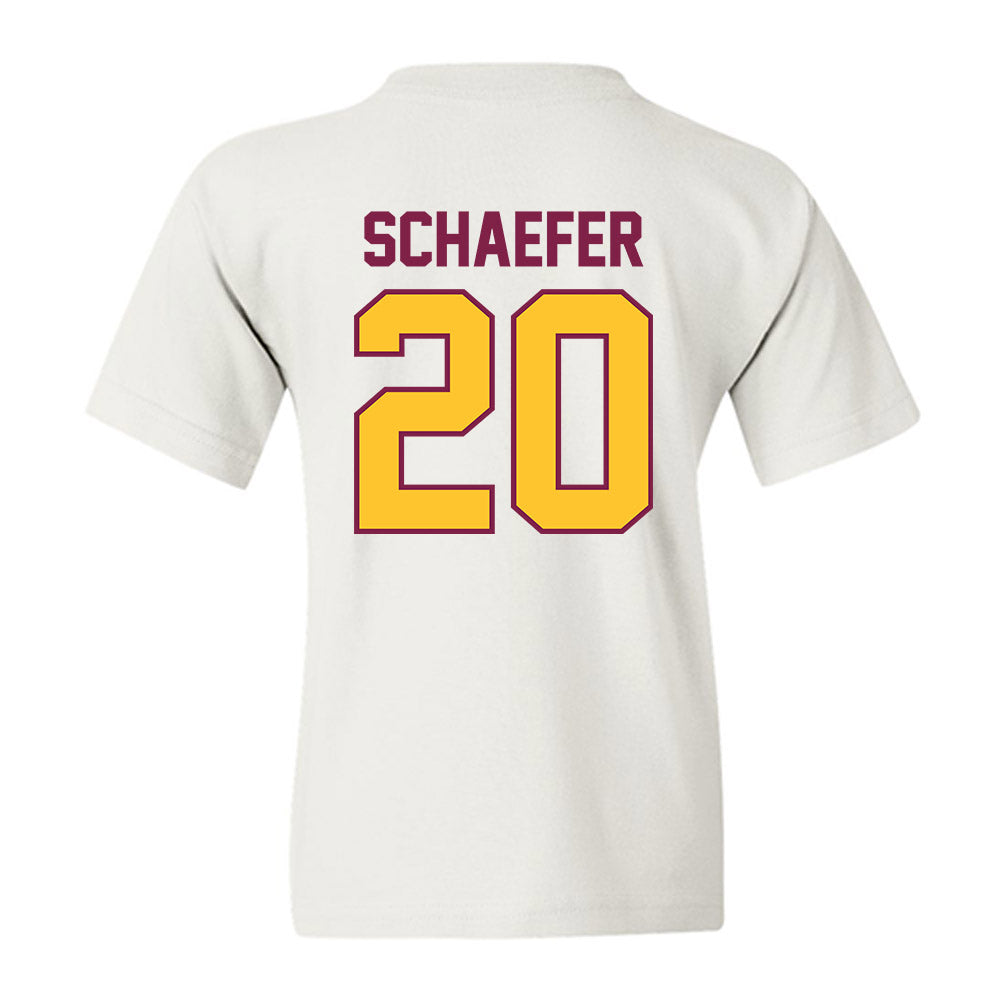 Arizona State - NCAA Baseball : Derek Schaefer - Sports Shersey Youth T-Shirt-1