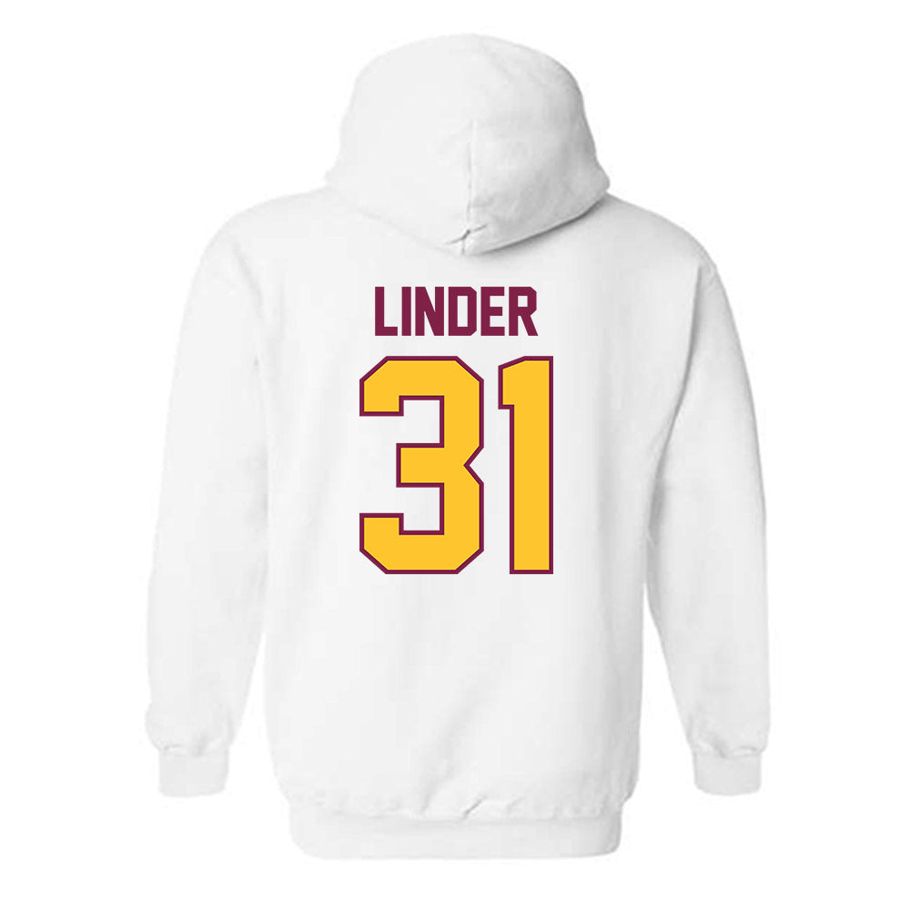 Arizona State - NCAA Baseball : Colin Linder - Sports Shersey Hooded Sweatshirt-1