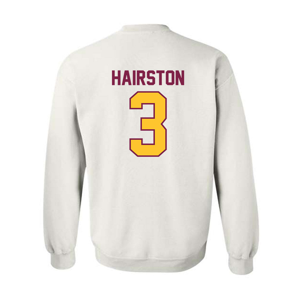 Arizona State - NCAA Baseball : Landon Hairston - Sports Shersey Crewneck Sweatshirt-1