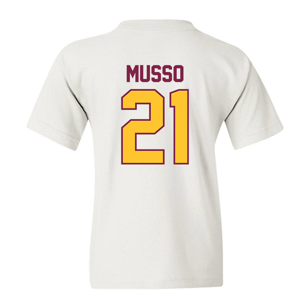 Arizona State - NCAA Baseball : Austin Musso - Sports Shersey Youth T-Shirt-1