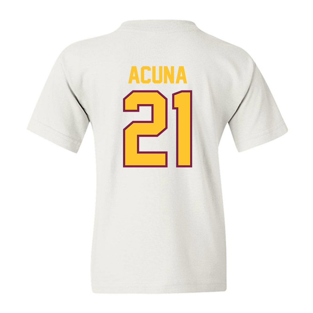 Arizona State - NCAA Softball : Yannixa Acuna - Sports Shersey Youth T-Shirt-1