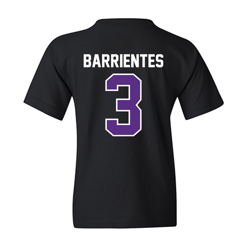 TCU - NCAA Baseball : Aiden Barrientes - Sports Shersey Youth T-Shirt-1