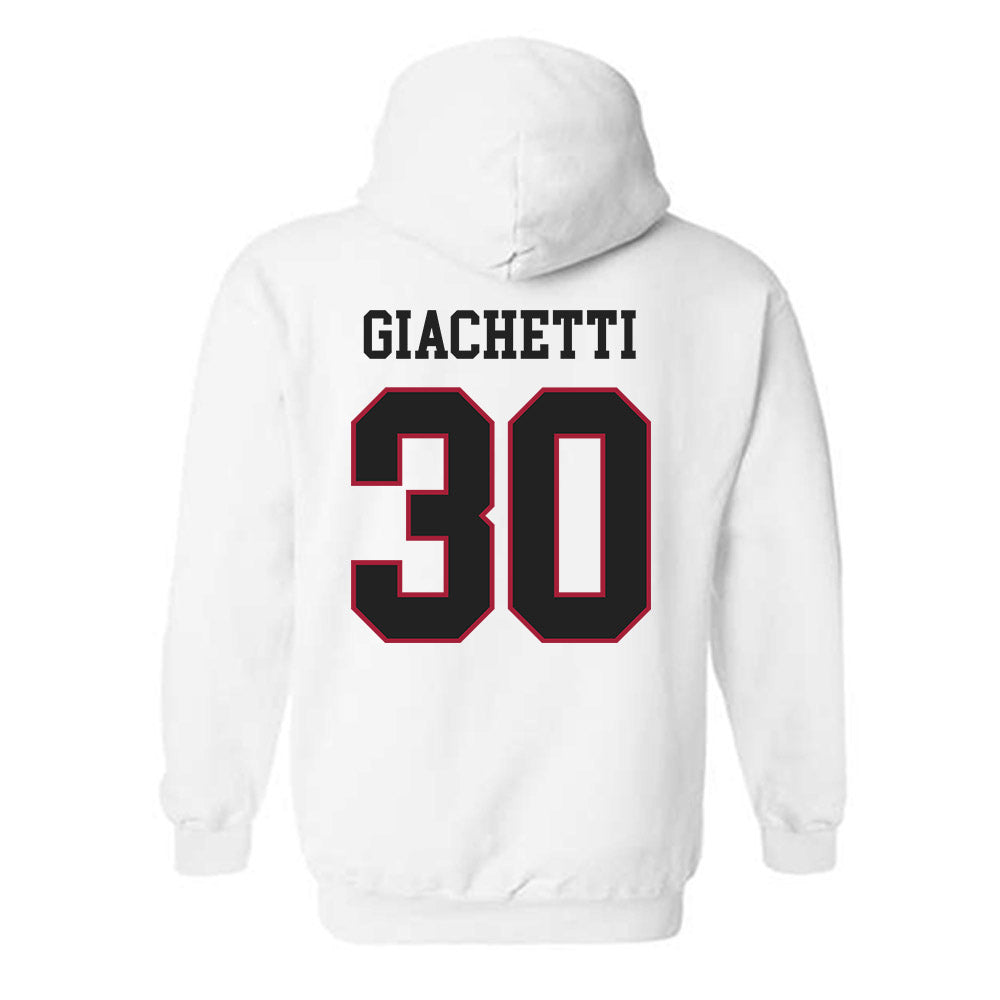 St. Joe's - NCAA Men's Lacrosse : Charlie Giachetti - Classic Shersey Hooded Sweatshirt-1