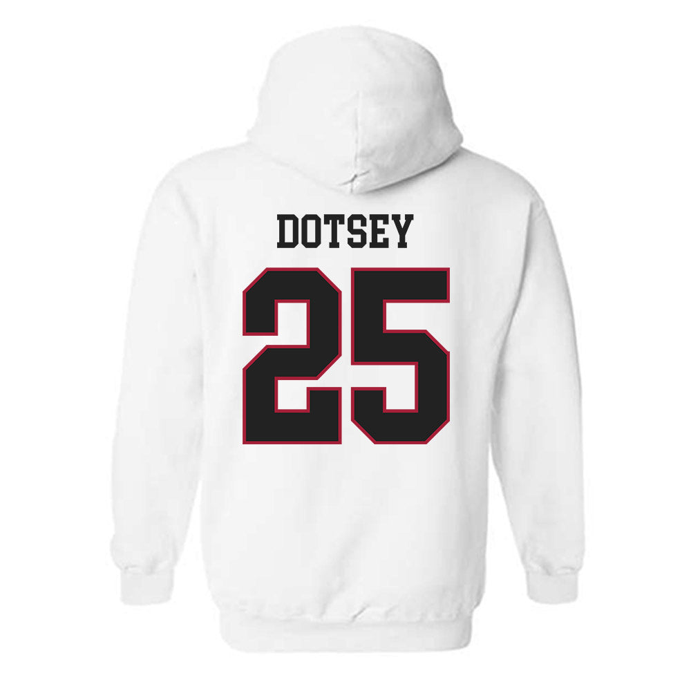 St. Joe's - NCAA Women's Basketball : Rian Dotsey - Classic Shersey Hooded Sweatshirt-1