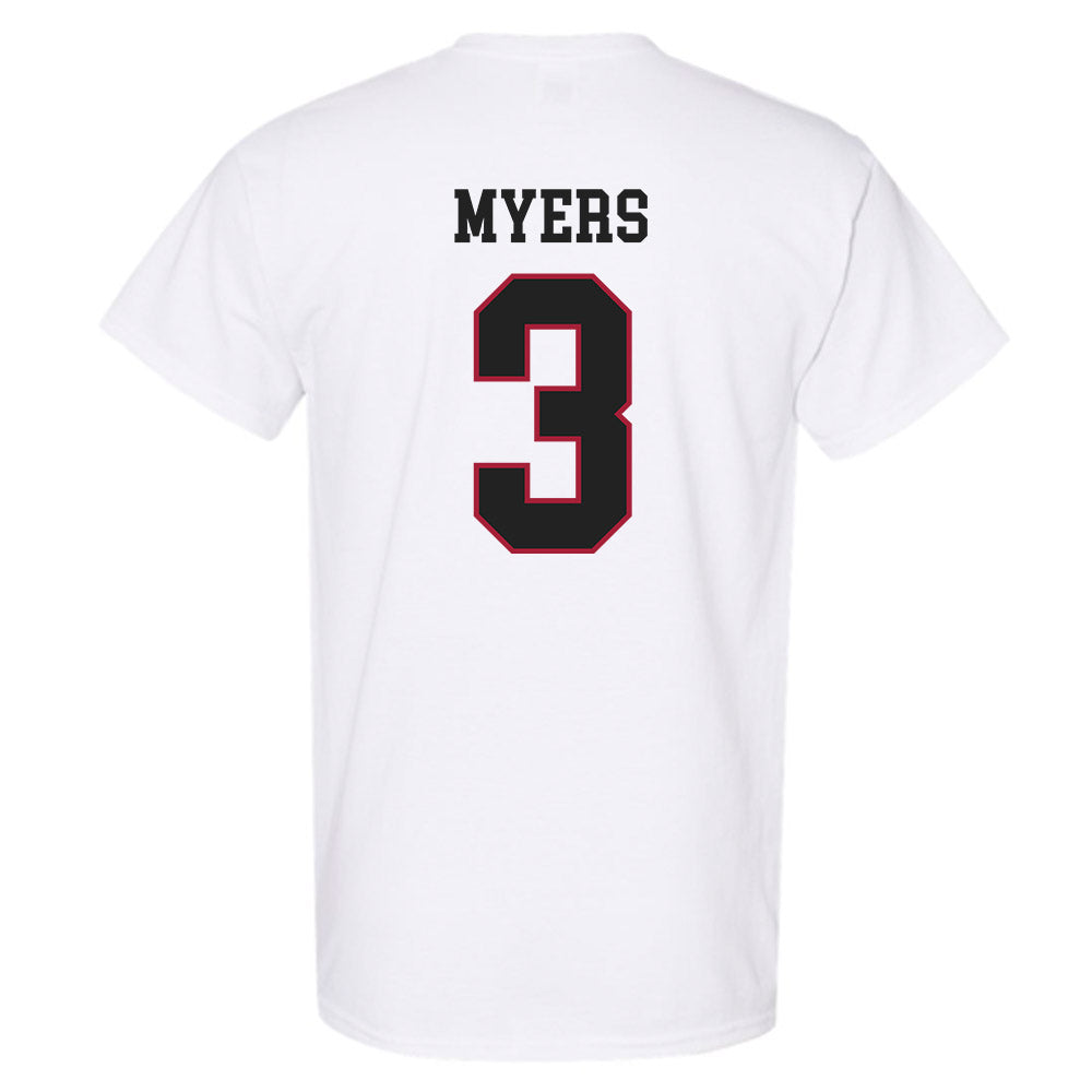 St. Joe's - NCAA Men's Basketball : Khaafiq Myers - T-Shirt