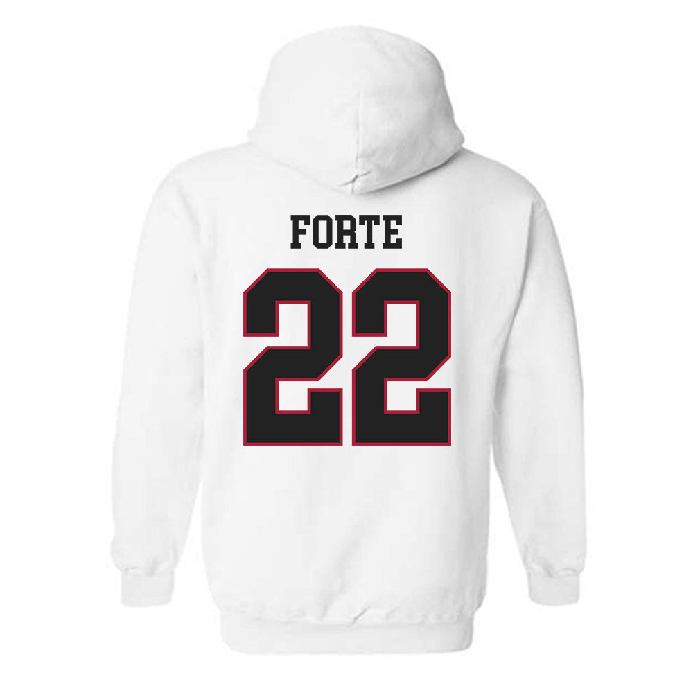 St. Joe's - NCAA Men's Lacrosse : Sam-forte Forte - Classic Shersey Hooded Sweatshirt-1