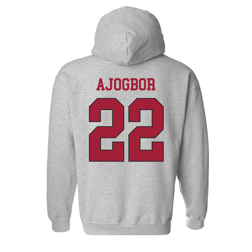 St. Joe's - NCAA Men's Basketball : Justice Ajogbor - Classic Shersey Hooded Sweatshirt