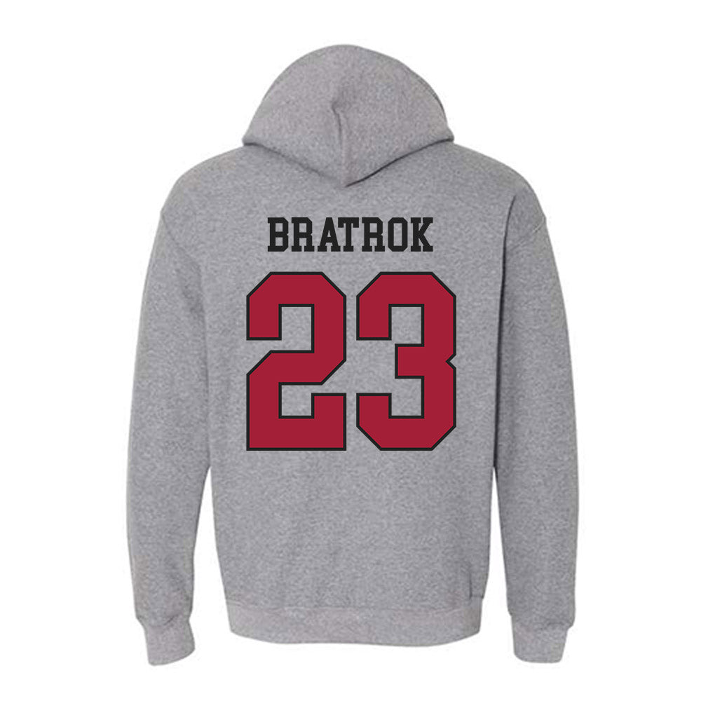 St. Joe's - NCAA Men's Soccer : Vegard Bratrok - Classic Shersey Hooded Sweatshirt-1