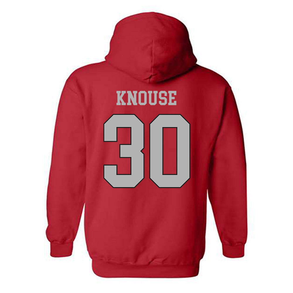 St. Joe's - NCAA Women's Basketball : Emily Knouse - Classic Shersey Hooded Sweatshirt-1