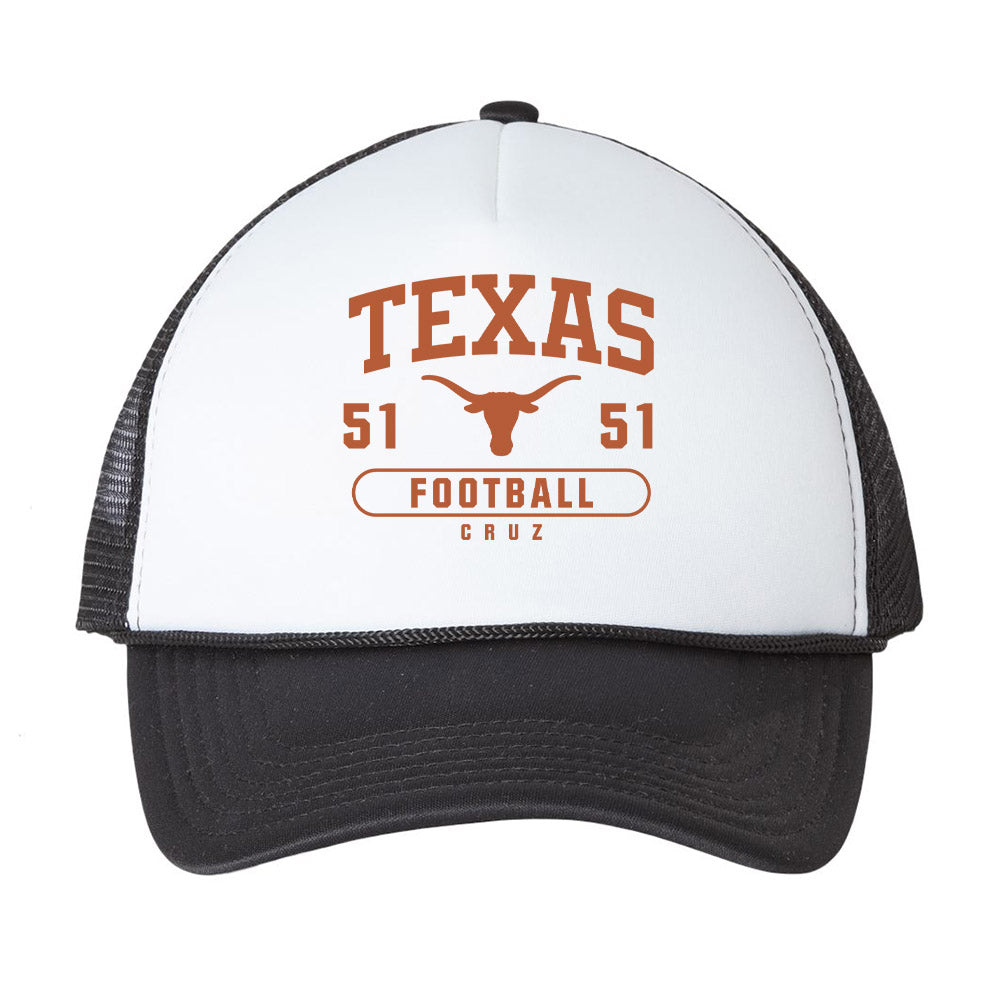 Texas - NCAA Football : Daniel Cruz - Trucker Hat