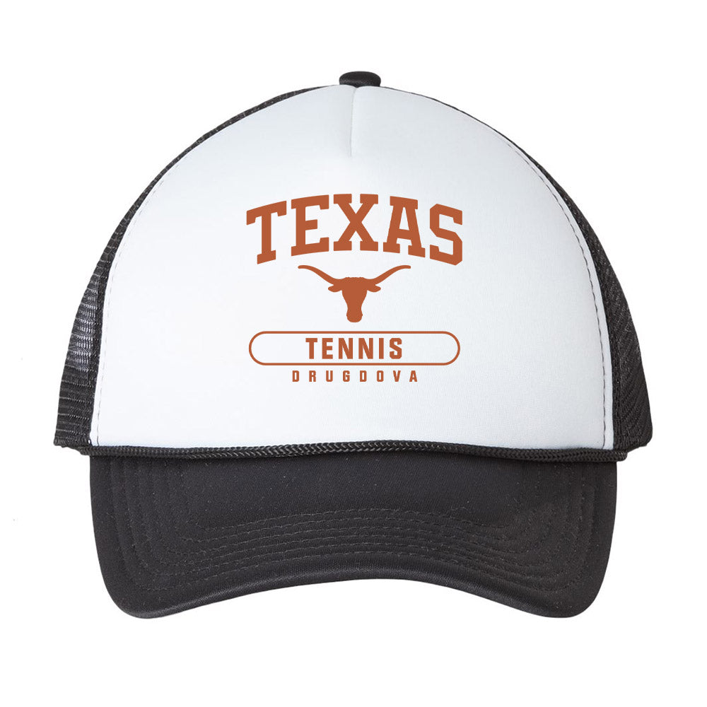 Texas - NCAA Women's Tennis : Salma Drugdova - Trucker Hat-0
