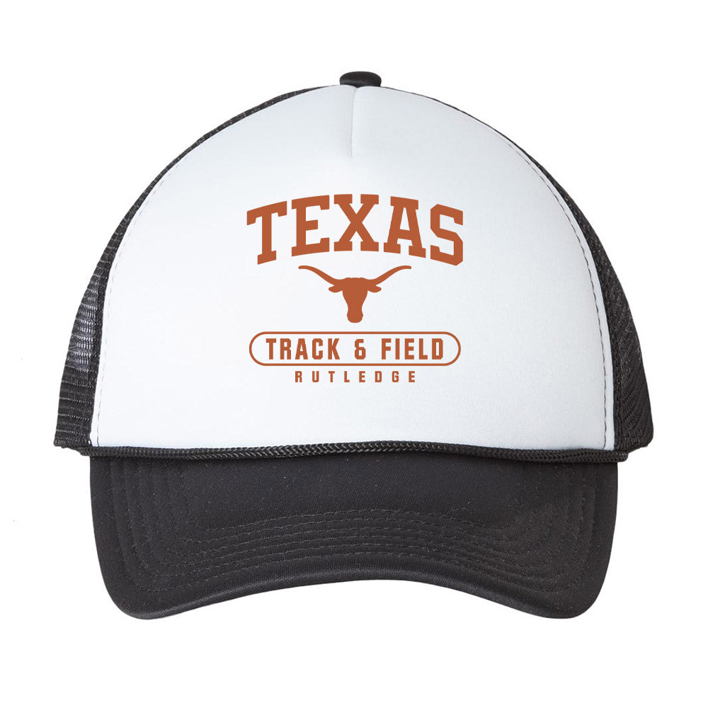 Texas - NCAA Men's Track & Field : John Rutledge - Trucker Hat-0
