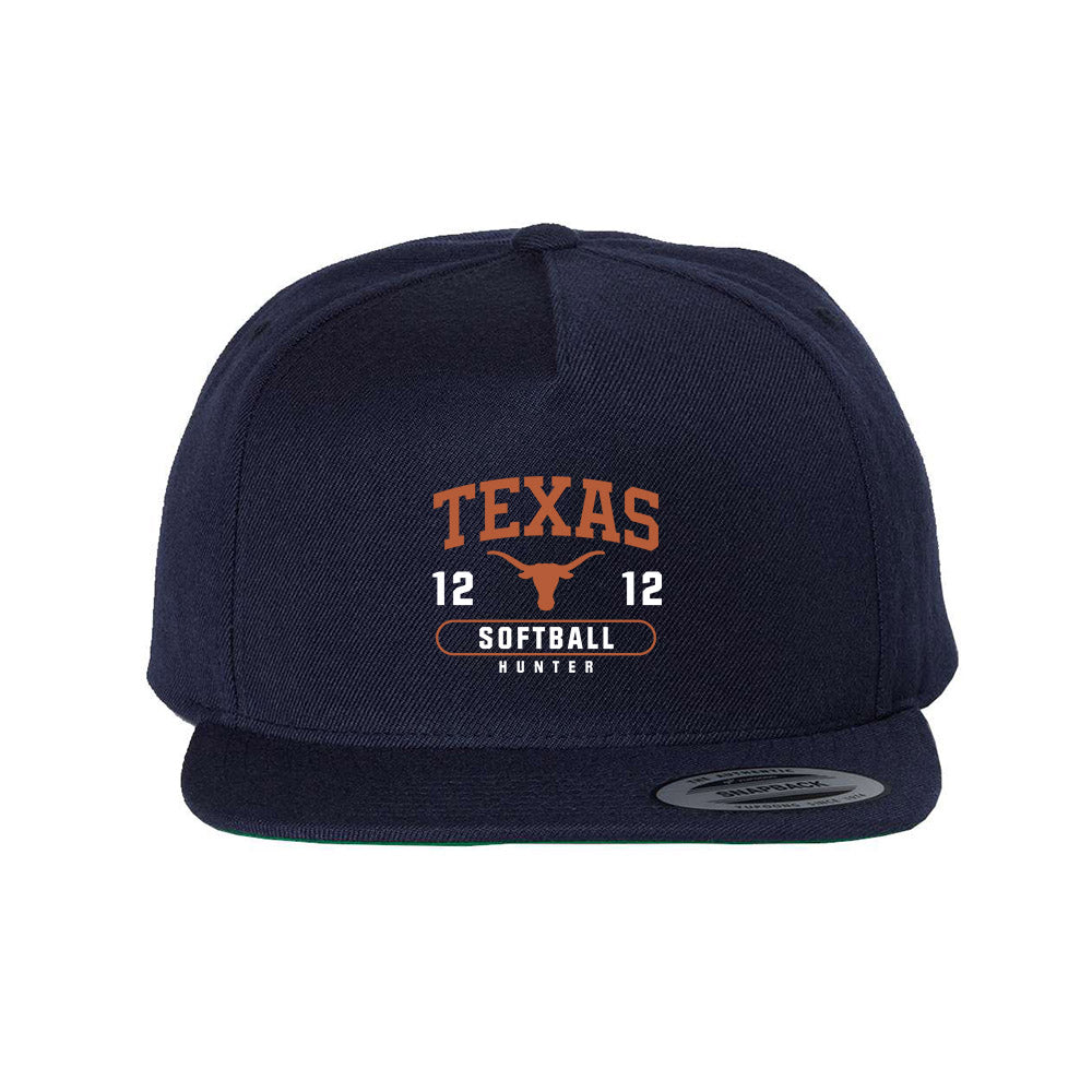 Texas - NCAA Softball : Victoria Hunter - Snapback Hat