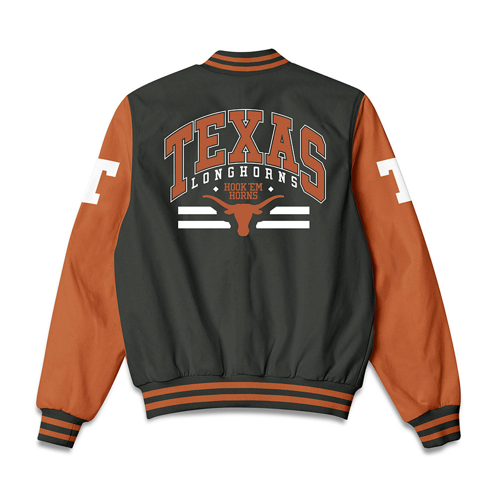 Texas - NCAA Softball : Taylor Anderson - Bomber Jacket-1