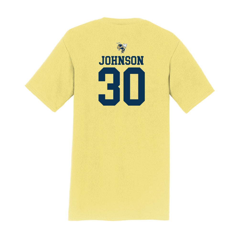 Georgia Tech - NCAA Softball : Madalyn Johnson - Sports Shersey T-Shirt-1