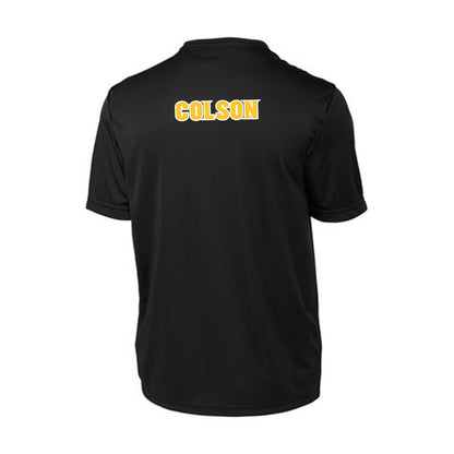 Arizona State - NCAA Men's Swimming & Diving : Alexander Colson - Black Performance T-Shirt
