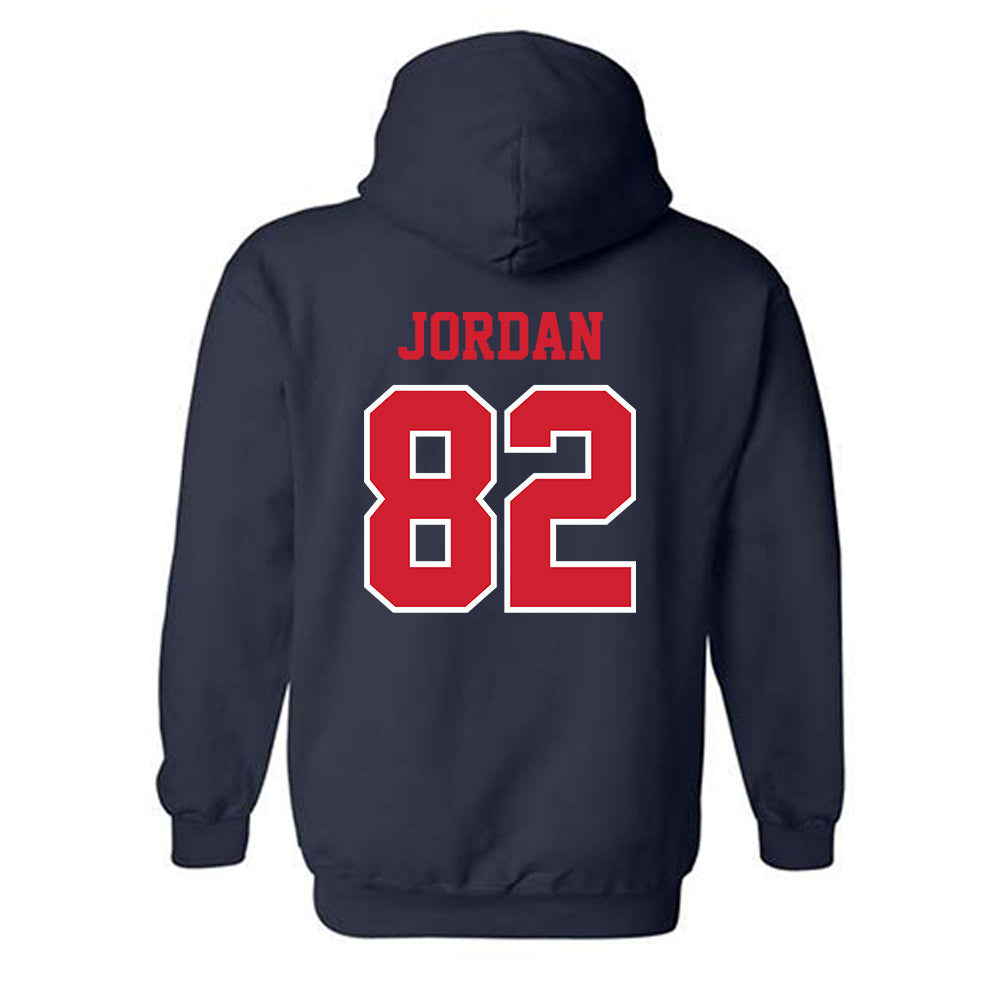 Ole Miss - NCAA Softball : Graycen Jordan - Sports Shersey Hooded Sweatshirt-1