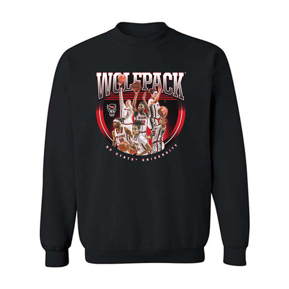 NC State - NCAA Women's Basketball : Crewneck Sweatshirt Team Collage