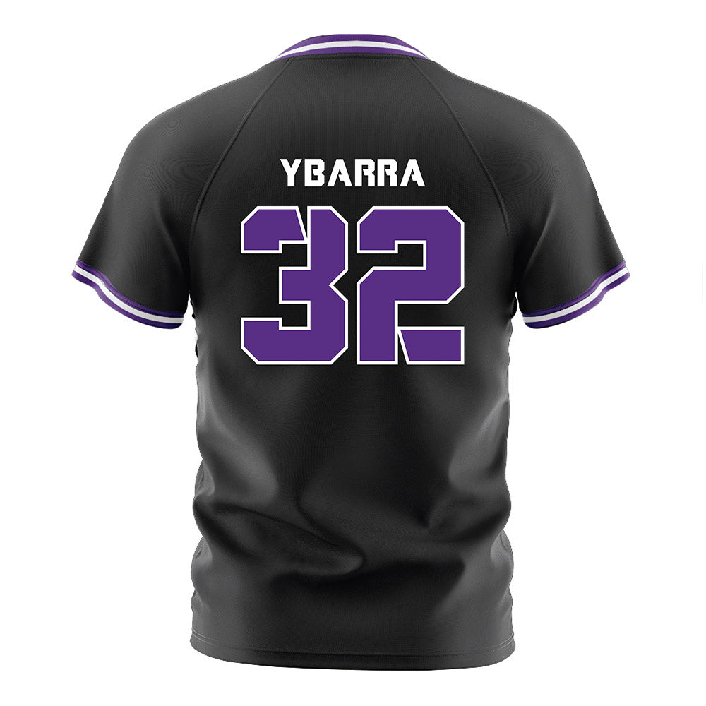 TCU - NCAA Women's Soccer : Kira Ybarra - Black Soccer Jersey-1