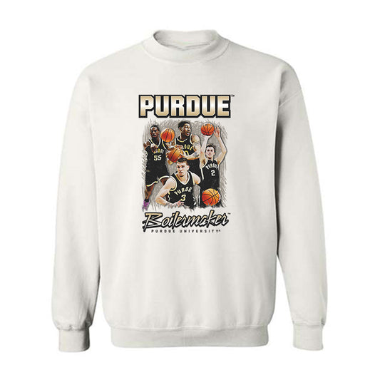 Purdue - NCAA Men's Basketball : Team Collage Crewneck Sweatshirt
