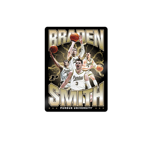 Purdue - NCAA Men's Basketball : Braden Smith - Official 2023 - 2024 Post Season -  Sticker