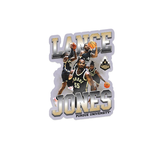 Purdue - NCAA Men's Basketball : Lance Jones - Official 2023 - 2024 Post Season -  Sticker
