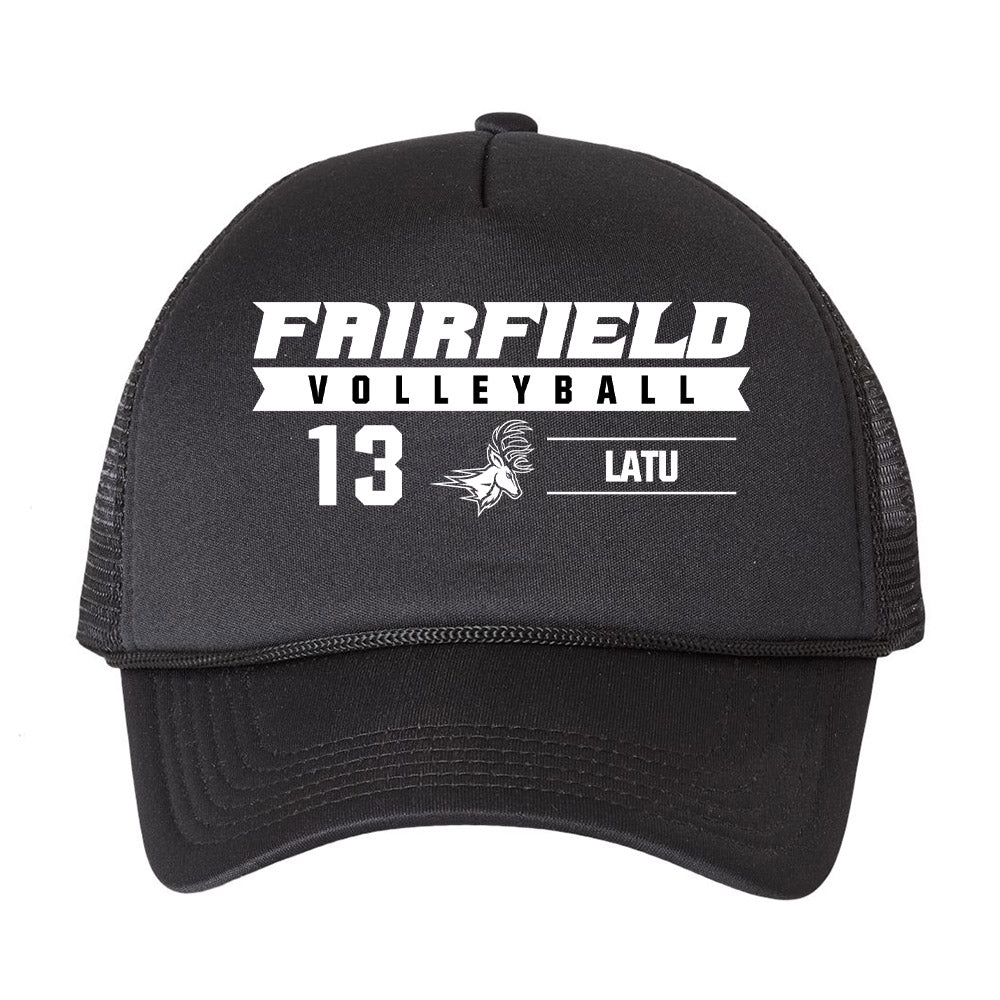 Fairfield - NCAA Women's Volleyball : Haililani Latu - Trucker Hat-0