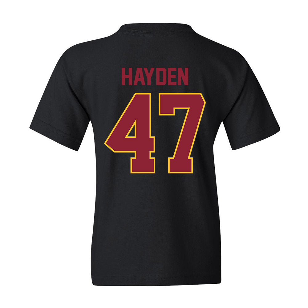 Iowa State - NCAA Football : CJ Hayden - Classic Shersey Youth T-Shirt