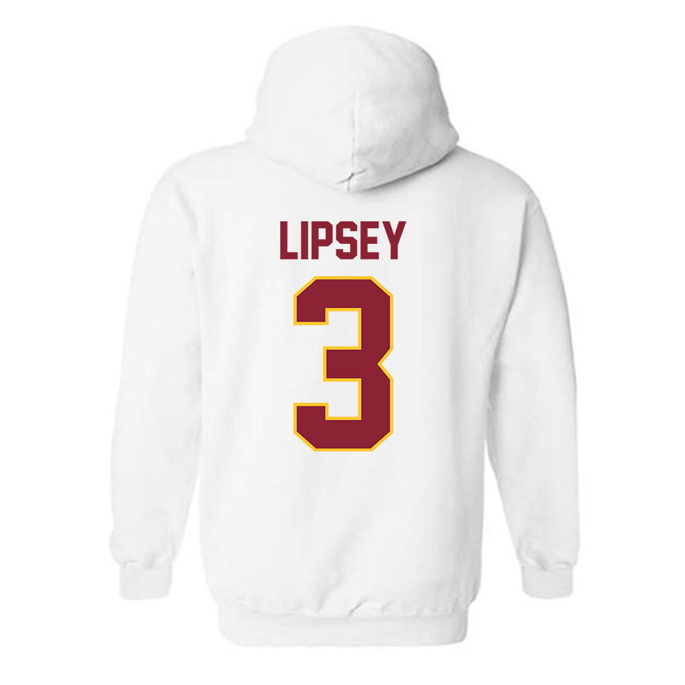Iowa State - NCAA Men's Basketball : Tamin Lipsey - Classic Shersey Hooded Sweatshirt-1