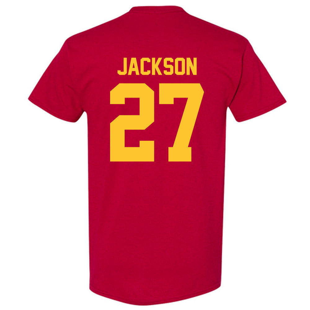 Iowa State - NCAA Football : Jayden Jackson - Classic Shersey T-Shirt-1