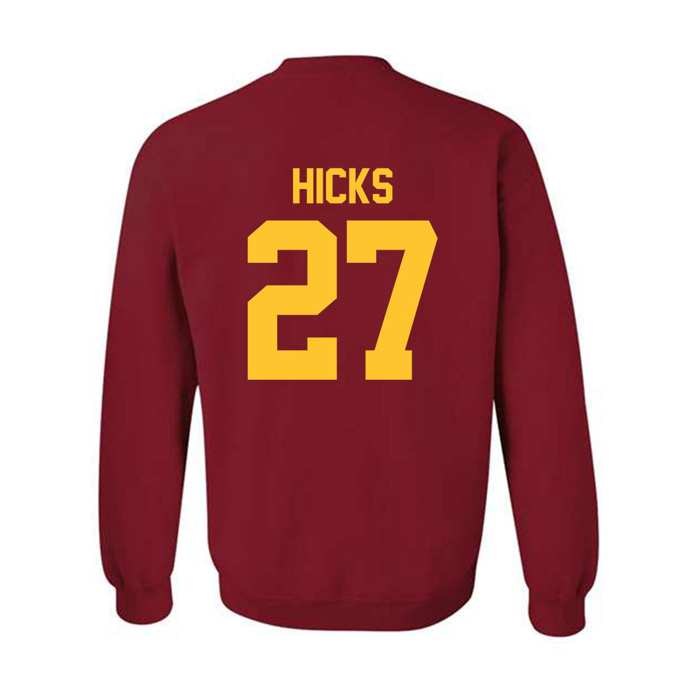 Iowa State - NCAA Football : LaMarcus Hicks - Classic Shersey Crewneck Sweatshirt-1