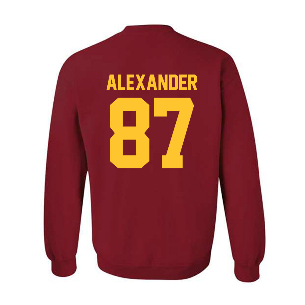 Iowa State - NCAA Football : Cooper Alexander - Classic Shersey Crewneck Sweatshirt-1