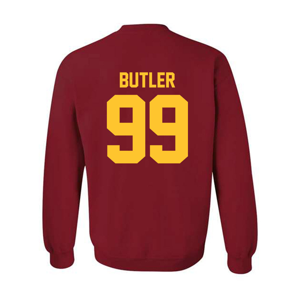 Iowa State - NCAA Football : Cannon Butler - Classic Shersey Crewneck Sweatshirt-1