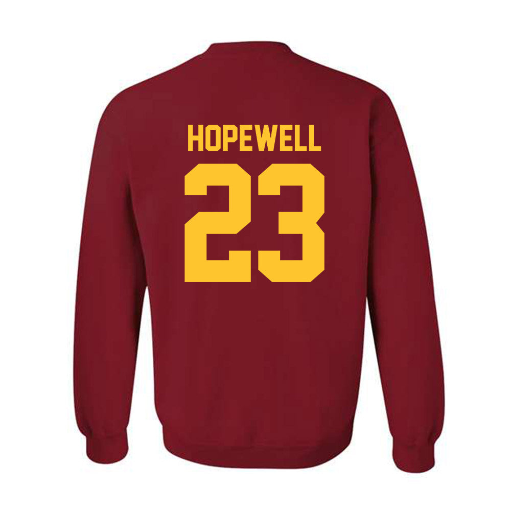 Iowa State - NCAA Women's Soccer : Erin Hopewell - Classic Shersey Crewneck Sweatshirt-1