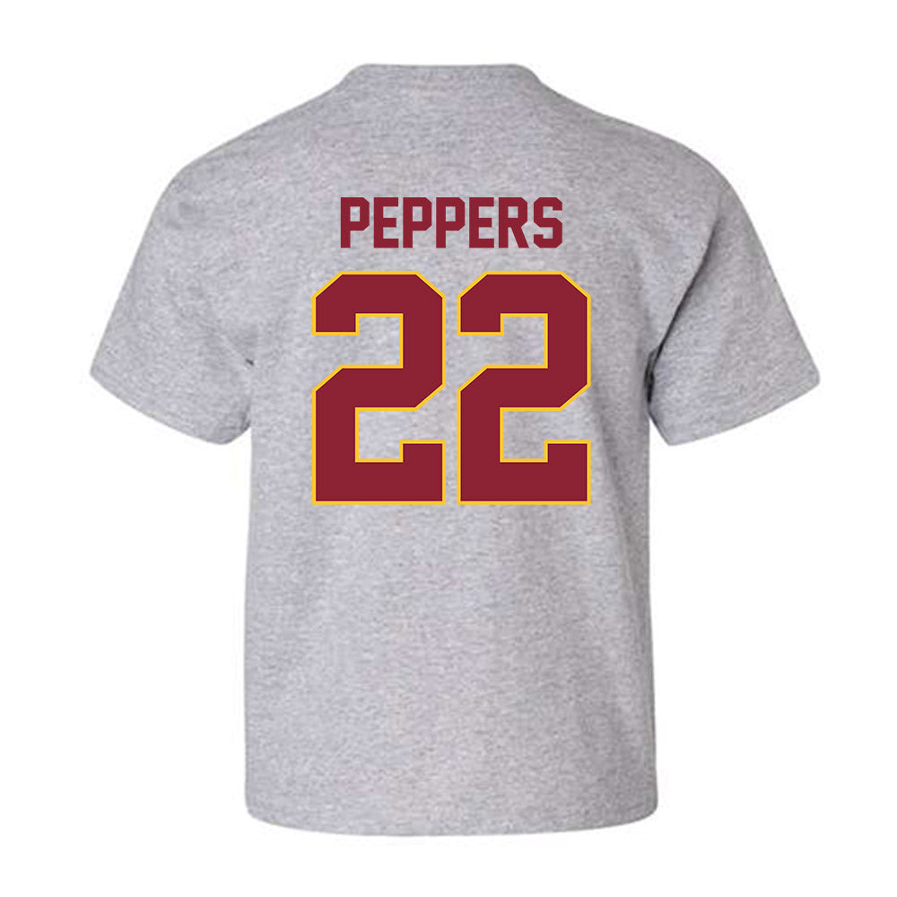 Iowa State - NCAA Football : Ryver Peppers - Classic Shersey Youth T-Shirt-1