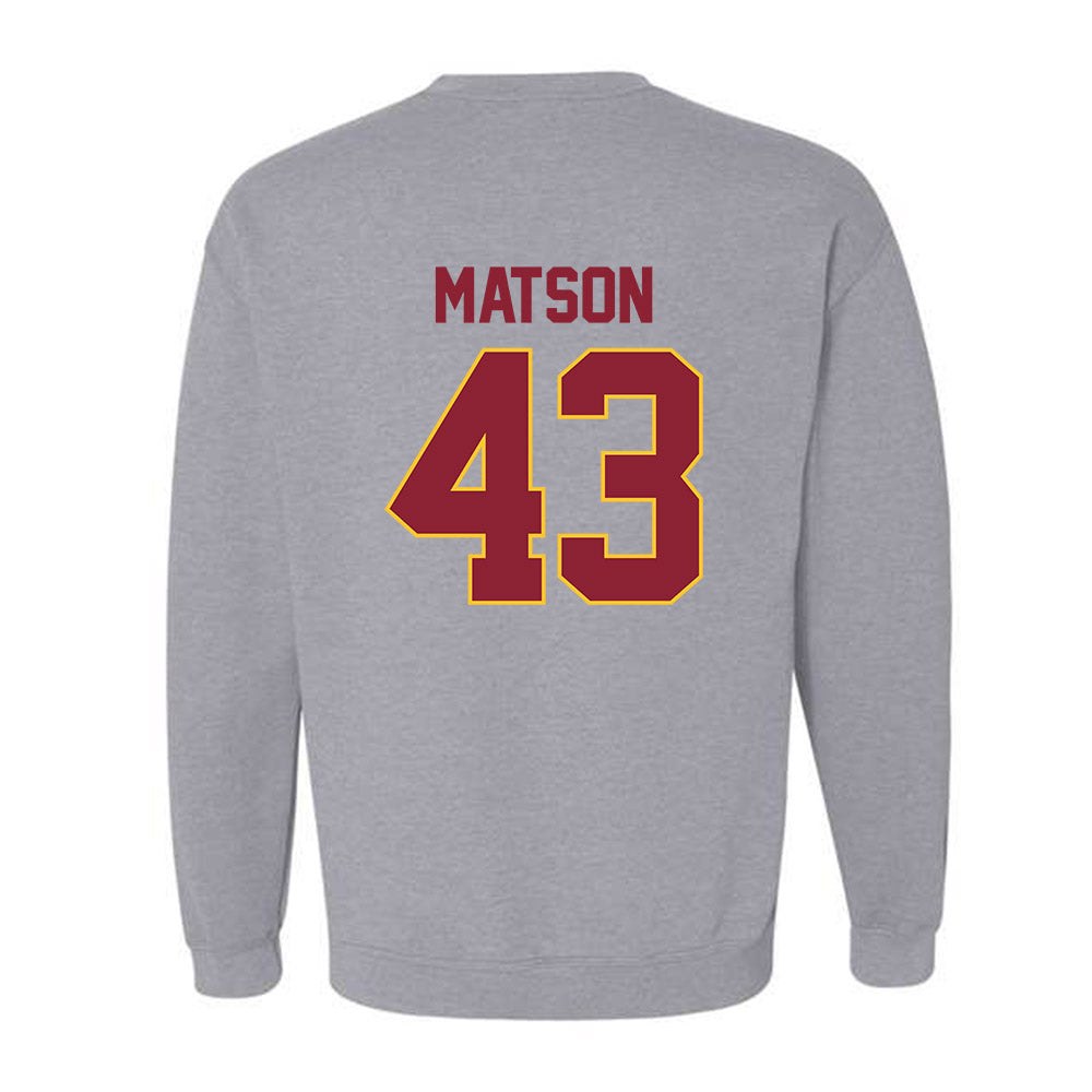 Iowa State - NCAA Football : Caden Matson - Classic Shersey Crewneck Sweatshirt