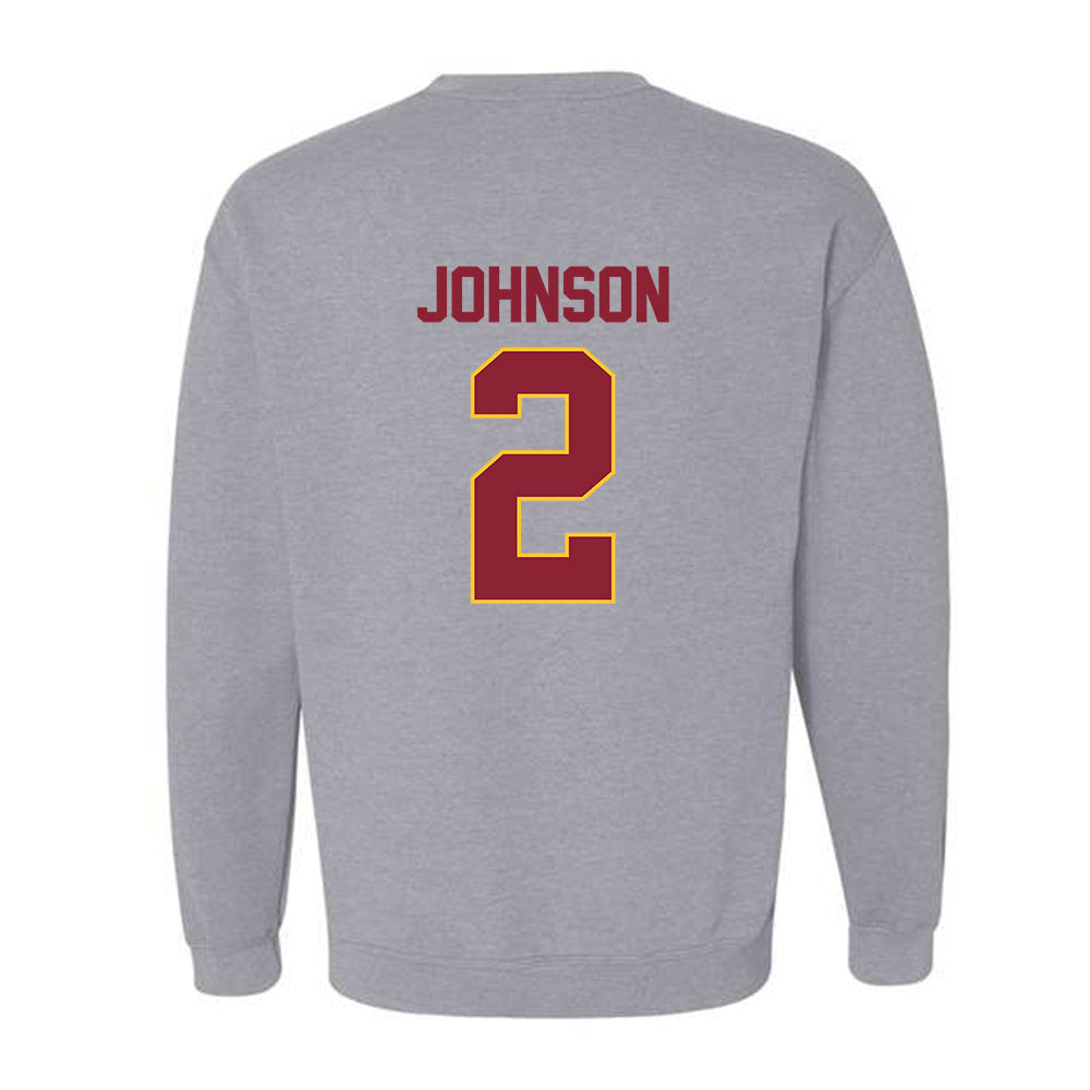 Iowa State - NCAA Women's Soccer : Gili Johnson - Classic Shersey Crewneck Sweatshirt-1