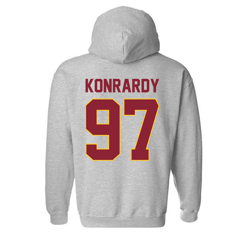 Iowa State - NCAA Football : Kyle Konrardy - Classic Shersey Hooded Sweatshirt