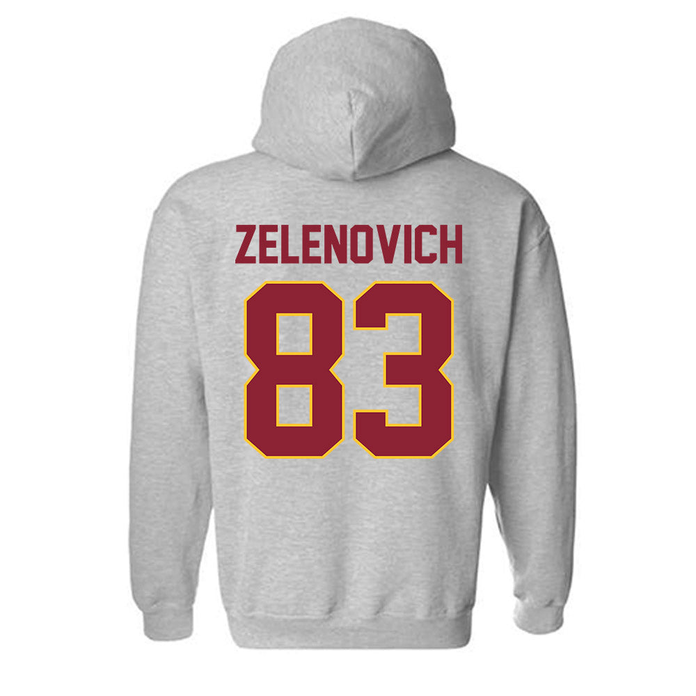 Iowa State - NCAA Football : Sam Zelenovich - Classic Shersey Hooded Sweatshirt-1