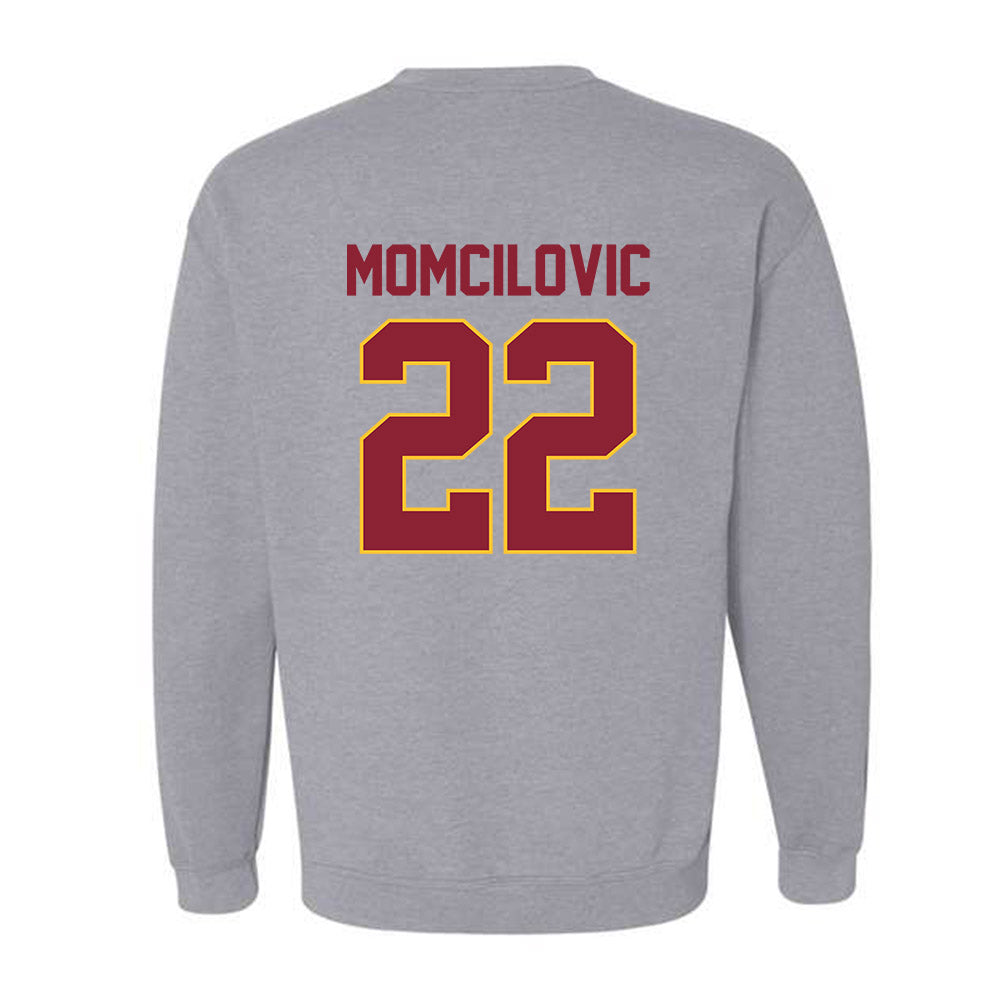 Iowa State - NCAA Men's Basketball : Milan Momcilovic - Classic Shersey Crewneck Sweatshirt-1