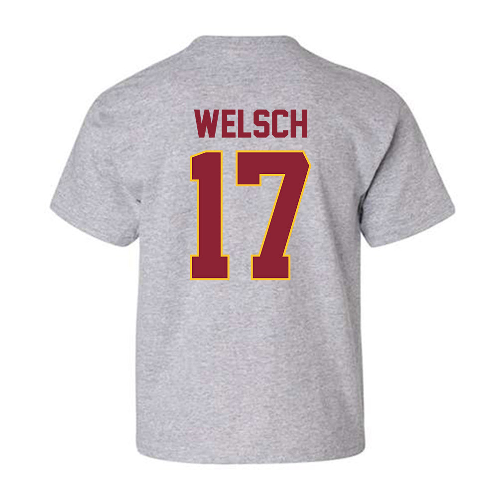 Iowa State - NCAA Football : Connor Welsch - Classic Shersey Youth T-Shirt-1