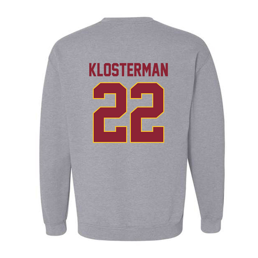 Iowa State - NCAA Football : John Klosterman - Classic Shersey Crewneck Sweatshirt